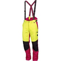 leipold doehle 4117-50 Forstschutzhose Gelb, Schwarz, Rot Kleider-Größe: 50