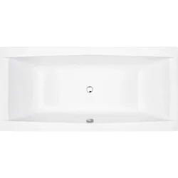 Duo-Badewanne Larcis (Ausführung: Duo-Badewanne Larcis 1900x500x900mm 372l Acryl weiß)