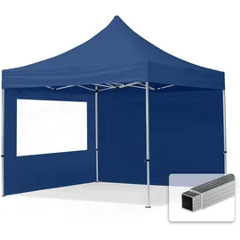 TOOLPORT Faltpavillon Economy 3 x 3 m inkl. 2 Seitenteile blau 5900