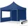 TOOLPORT Faltpavillon Economy 3 x 3 m inkl. 2 Seitenteile blau 5900