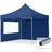 3 x 3 m inkl. 2 Seitenteile blau 5900