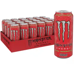 Monster Energy Ultra Watermelon Zero Sugar 24 x 500ml