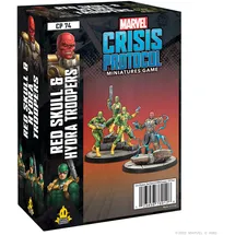 Atomic Mass Games Marvel Crisis Protocol – Red Skull & Hydra Troops – Miniaturspiel auf Englisch