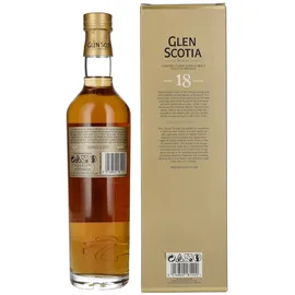Glen Scotia 18 Years Old Single Malt Scotch 46% vol 0,7 l Geschenkbox