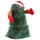 Infactory Singender, tanzender Weihnachtsbaum Grün 27 cm