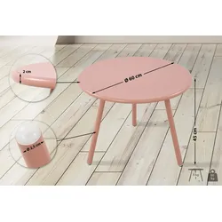CLP Outdoor Couchtisch Minot pink