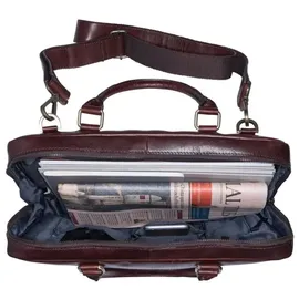 LEONHARD HEYDEN Cambridge RV-Aktenmappe 905260 rotbraun 15''