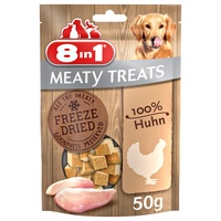 8in1 Meaty Treats gefriergetrocknete Würfel 100% Hähnchenfleisch 50g