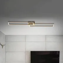 Briloner Frame, 2-flammig 110x25cm CCT gold,