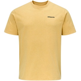 Patagonia Herren T-Shirt P-6 Logo gelb M