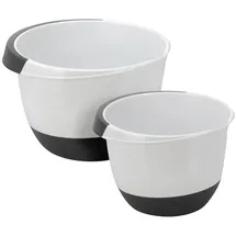 Mojawo 2er Set Rührschüssel Mixschüssel Schüssel 3,5L + 2L
