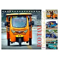 Calvendo ECO TAXI - Umweltfreundlich in die Zukunft (Tischkalender