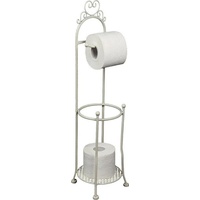 Ambiente Haus Toilettenpapierhalter, Höhe 70 cm, weiß