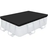 BESTWAY Bestway® PVC-Abdeckplane 269 x 179 cm, schwarz, eckig