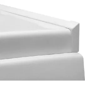 Polysan Siko Laguna Abdeckleiste 2 x 195 cm Weiß