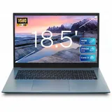 Jumper 18.5" laptop AMD Ryzen 16GB RAM 256GB beleuchteter Tastatur Notebook Notebook (Intel@ CoreTMi3-10100Y, Intel® UHD Graphics 615, 16 GB, 256 GB SSD) blau|grau