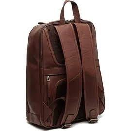 The Chesterfield Brand Wax Pull Up Detroit | Rucksack 14" 39 cm - Dunkelbraun