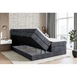 altdecor Idriko King 160 x 200 cm H3/H4 Dunkelgrau