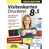 Markt + Technik Markt & Technik Visitenkarten Druckerei 8.5 Gold Edition Vollversion, 1 Lizenz Windows