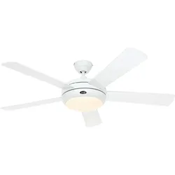 Deckenventilator TITANIUM 132 - Lack Weiß / Lack lichtgrau und Lack weiß / Mit Fernbedienung