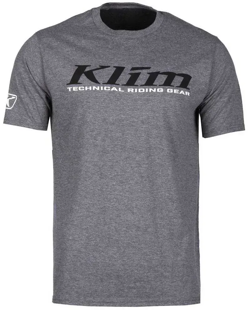 Klim K Corp Kurzarm-t-shirt - Grey Frost / Black - M