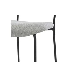 Möbel Kraft Barhocker 2er-Set ¦ grau ¦ Maße (cm): B: 45,5 H: 93,5