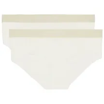 Marc O'Polo Iconic Rib Hipster Panty 2 St. Weiß L