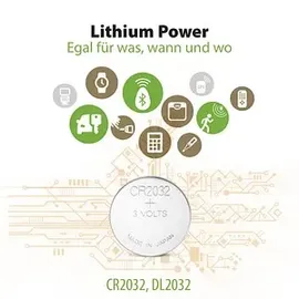 GP CR2032 220 mAh 5 St.