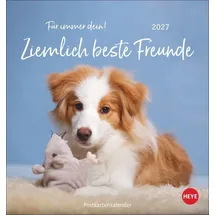 Heye Ziemlich beste Freunde Postkartenkalender 2027 - Für immer dein