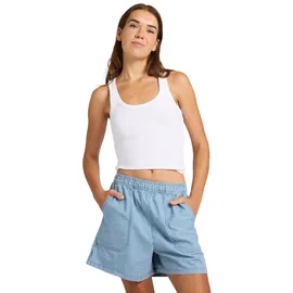 Roxy Stay Wavy Mid coconut milk denim stripe XS