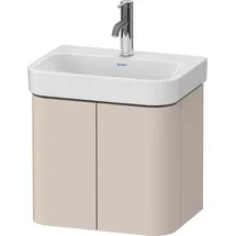Duravit Happy D.2 Plus Waschtischunterbau wandhängend Taupe Supermatt