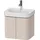 Duravit Happy D.2 Plus Waschtischunterbau wandhängend Taupe Supermatt