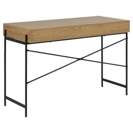 AC Design Schreibtisch Angus Eiche Nachbildung / Braun