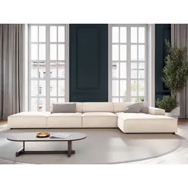 micadoni Ecksofa Jodie, 5-Sitzer beige