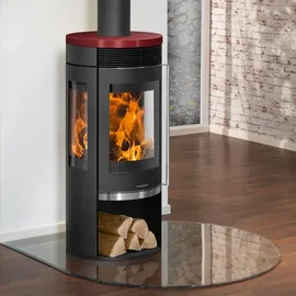 Oranier Rota Tre 2.0 Stahl schwarz/Keramik bordeaux