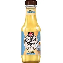 SCHWARTAU Coffee Shop Vanille zuckerfrei Kaffeesirup, 200,0 ml