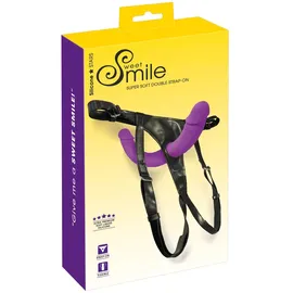 Sweet Smile Sweet Smile, Dildo, Super Soft Double Strap-On