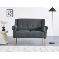 Home Affaire Küchensofa HOME AFFAIRE "Moro", blau (ocean), B:142cm H:99cm T:73cm, Microfaser in Antiklederoptik (100% Polyester), Sofas, in verschiedenen Stoffen und Farben
