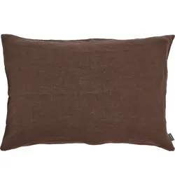 Linen Dekoratives Kissen 40 x 60 cm kaffeebraun