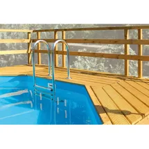 Weka Sonnendeck beige 242 x 139 cm