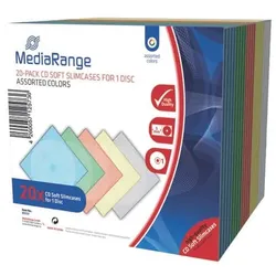 CD Hüllen Slim 20ST sortiert