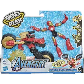 Hasbro Marvel Avengers Bend and Flex Rider Iron Man 15 cm