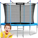 OEM 10ft/312cm Gartentrampolin Mit Innennetz Und Neo-sport-leiter