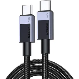 UGREEN USB-C auf USB-C 5 m Schwarz/Grau