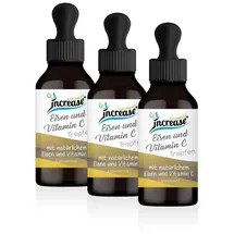 increase naturally Liposomale Eisen und Vitamin C Tropfen 180 ml