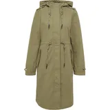 QS Kapuzenparka Unisex Grün XS