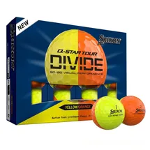 Srixon Q-Star Tour Divide – 12er Pack, Gelb/Orange