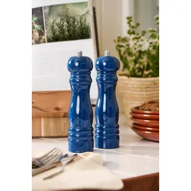 ib laursen Gewürzmühle Salz-/ Pfeffermühle 2er-Set indigo