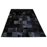 Vip-leather NEU KUHFELL Patchwork Teppich Cod 430 (120 cm x 180 cm)