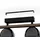 EGLO Filago 4-flg. 88 x 14,5 cm rund schwarz-holz-grau
